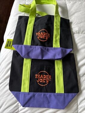 Trader Joe's Halloween Canvas Tote Limited Edition 2025
